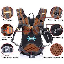 Fahrradrucksack Toptrek 18l Ultraleicht Fahrrad Rucksacke Trinkrucksack Wasserdicht Radsport Rucksack Sportrucksack Hydration Fahrrad Fahrradrucksack Rucksack