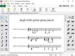 When you start this app you will come across an interface like the one shown in the screenshot below. 4 Free Sheet Music Software For Windows 10