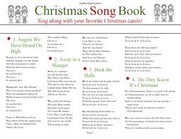 Browse 172 christmas song book stock photos and images available, or start a new search to. Christmas Carol Sing Along Songbook