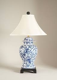 A Ginger Jar Made Into A Lamp Is A Ginger Jar With A Real Job Jar Table Lamp Blue And White Lamp Table Lamp