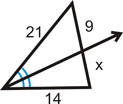 Construct the bisector of each angle. Proportions And Angle Bisectors Read Geometry Ck 12 Foundation