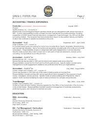 greg fister, pga resume