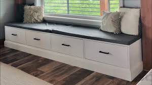 Window seat ideas are plenty when it comes to your cooking space. Building A Window Seat With Drawers Youtube