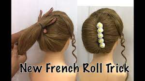 Hairstylist or not, you need this in your life if you love a clean bun. French Bun Hairstyle Trick French Roll French Twist Hairstyle French Hairstyles Youtube