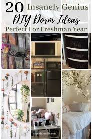 20 Diy College Dorm Room Ideas Dorm Room Diy Dorm Room Essentials College Dorm Diy