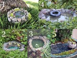 With the help of hot glue create twigs frames. Fairy Garden Ponds Rivers And Streams