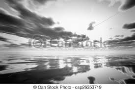 She's using vintage black and white photos that she blends with fragments of nature to create visual stories. Abstract Black And White 3d Sunset Over The Ocean 3d Render Of An Abstract Black And White Sunset Over The Ocean Canstock