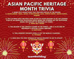 Take this quiz to find out. 14 Asian Pacific Heritage Month Activities Ideas For Work