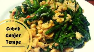 Menyajikan beragam jenis resep yang lengkap. Resep Cobek Genjer Tempe Masakan Kampung Sederhana Masakan Tempe Resep
