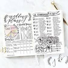 Wedding Planning In Your Bullet Journal Don T Forget These 3 Things My Inner Creative Wedding Journal Planner Wedding Journal Planner Bullet Journal