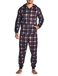 Black And White Buffalo Plaid Pajamas Ashford Brooks Men S Mink Fleece Hooded One Piece Union Suit Pajamas Review Union Suit Pajamas Mens Pajamas Set Mens Clothing Styles