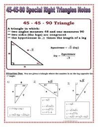 Pin By Secondary Math Shop On Md Tpt S Best Selling Products Special Right Triangle Right Triangle Math Foldables