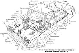 1964 Ford Truck F 100 Wiring Diagram Ford Truck 1964 Ford Diagram