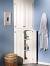 Tall White Corner Cabinet