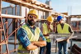 Construction Industry Concept Architects And Engineers Discussing Engineering Stock Photos Still Image