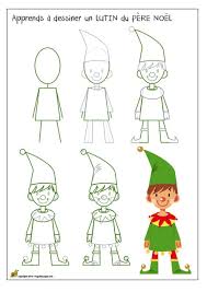 Pour créer vos décorations de noël, pour vous que ce soit pendant les vacances de noël ou pour trouver une activités à faire à vos enfants quand il s'ennuient quel meilleur compromis que de leur proposer de faire un dessin de. Dessiner Un Lutin Du Pere Noel