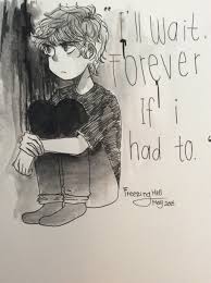 Tried To Draw Tate Langdon With Water Color P Tate Langdon Creepy Pictures American Horror Story