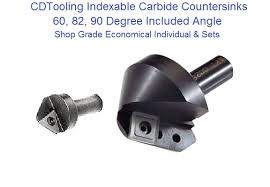 indexable carbide insert countersink 60