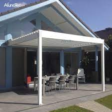 Easily Assembled Louvered Gazebo Pergola Kits For Garden Buy Pergola Kits Metal Pergola Louvered Pergola Product On Aluminum Pergola Alunotec