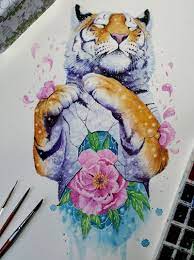 15 Beautiful Paintings That Combine Animals With Nature Animal Art Animal Drawings Animal Paintings