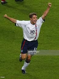 Trevor Sinclair Of England In Action During The World Cup Second England National Football Team England Football Team England Football