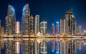 Imágenes fondos de descarga gratuita. Descargar Fondos De Pantalla Dubai Paisajes Nocturnos Emiratos Arabes Unidos Los Rascacielos Los Edificios Modernos Paisajes Urbanos Emiratos Arabes Unidos Dubai En La Noche Libre Imagenes Fondos De Descarga Gratuita