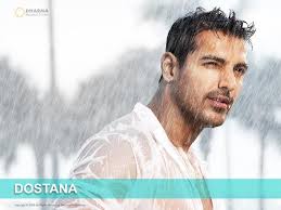 John Abraham strips for male fans