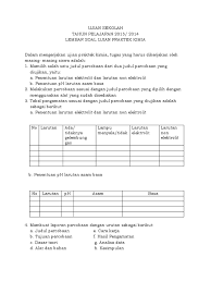 Ujian praktek 2020 kelas 12 mipa. Ujian Praktek Kimia Kelas 12 Masnurul