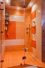 Pin By Lisa Jenni On For The Home Bathrooms Orange Bathrooms Tile Bathroom Bathroom Colors