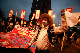 Peru, officially the republic of peru, is a country in western south america, bordering the pacific ocean. Amerika21 De Files A21 Img 2021 Peru Demo Fuer