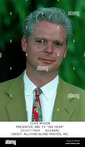CLIVE MASON.PRESENTER, BBC TV ''SEE HEAR''.25/07/1994.D22A8AC Stock Photo
