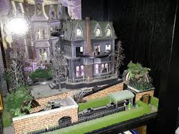 Addams family house layout by acelions on deviantart. Bates Mansion Addams Family Munsters House Models Page 2 Halloween Forum