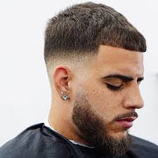 Thick Hair Guys Low Bald Fade Short Textured Crop Mens Hairstyles Thick Hair Thick Hair Styles Mens Haircuts Fade