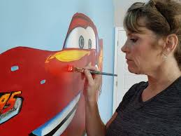 Happy to share this mural I painted a while ago 🎨🖌️