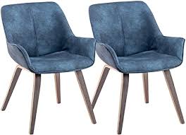 Save $ 29.38 (15 %) Amazon Com Yeefy Modern Living Room Chairs With Arms Blue Accent Chairs Set Of 2 Blue Chairs