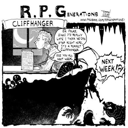RPGenerations - Something we might have all said at the end of a game  session. #rpgenerations Just as a reminder I'll add the link to the  kickstarter for the RPGenerations comic collection :)