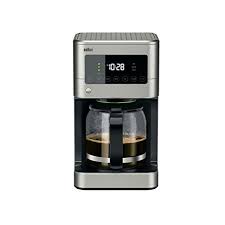 Mini drip coffee maker with mug, small coffee pot with coffee cup, mini coffee maker by moss & stone (1 drip & 4oz mug) 3.2 out of 5 stars. Buy Braun Brew Sense 12 Cup Touch Screen Drip Coffee Maker Machine With Brew Strength Options 2 Hour Shut Off And 24 Hour Timer Stainless Steel Online In Taiwan B07fspsll8