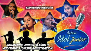 Indian Idol Junior Season 3 Auditions Online Registration 2018 Audition Details You will learn the classical singing basics. indian idol junior season 3 auditions