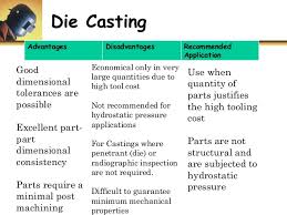 U2 P Casting Processes