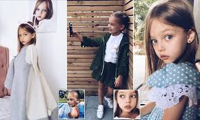 Vogue model aged 8 hailed most beautiful girl in Russia | Daily Mail  Online HD phone wallpaper