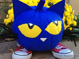Image Result For Pete The Cat Teacher Costume With Hat No Carve Pumpkin Decorating Pumpkin Books Pumpkin Decorating