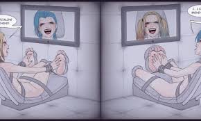 Harley Quinn and Jinx (League Of Legends) Tickling Feet < Your Cartoon Porn
