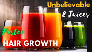 Best Juices For Hair Growth Hair Growth Foods Natural Hair Growth Foods Youtube