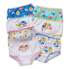 Kids shark swimsuit one piece toddlers zipper bathing suit. Toddler Girls 7 Pack Baby Shark Brief Panty Color Blue Jcpenney