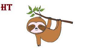 Another free animals for beginners step by step drawing video tutorial. How To Draw A Sloth Step By Step