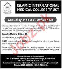 _____ islamic international medical college (iimc) is pioneer private sector medical college in north region of pakistan. Islamic International Medical College Trust Rawalpindi Jobs 2021 Job Advertisement Pakistan