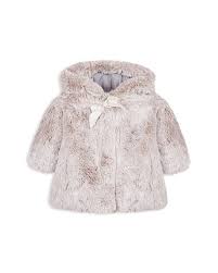 Tartine Et Chocolat Girls Faux Fur Coat Baby Kids Bloomingdale S Girls Faux Fur Coat Baby Coats Girl Grey Faux Fur Coat