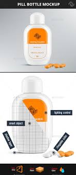 White Pill Bottle Mockup Bottle Mockup Pill Bottles Pill