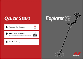 The technology may be the same between different models, but its effectiveness ground balancing is an adjustable feature and allows for a detector to essentially cancel out these ground minerals and signals, so you can better hear. Instruction Manual Quick Start Guide Minelab Explorer Se Metal Det