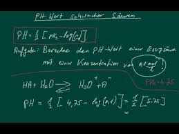 We did not find results for: Ph Wert Schwacher Sauren Berechnen Youtube
